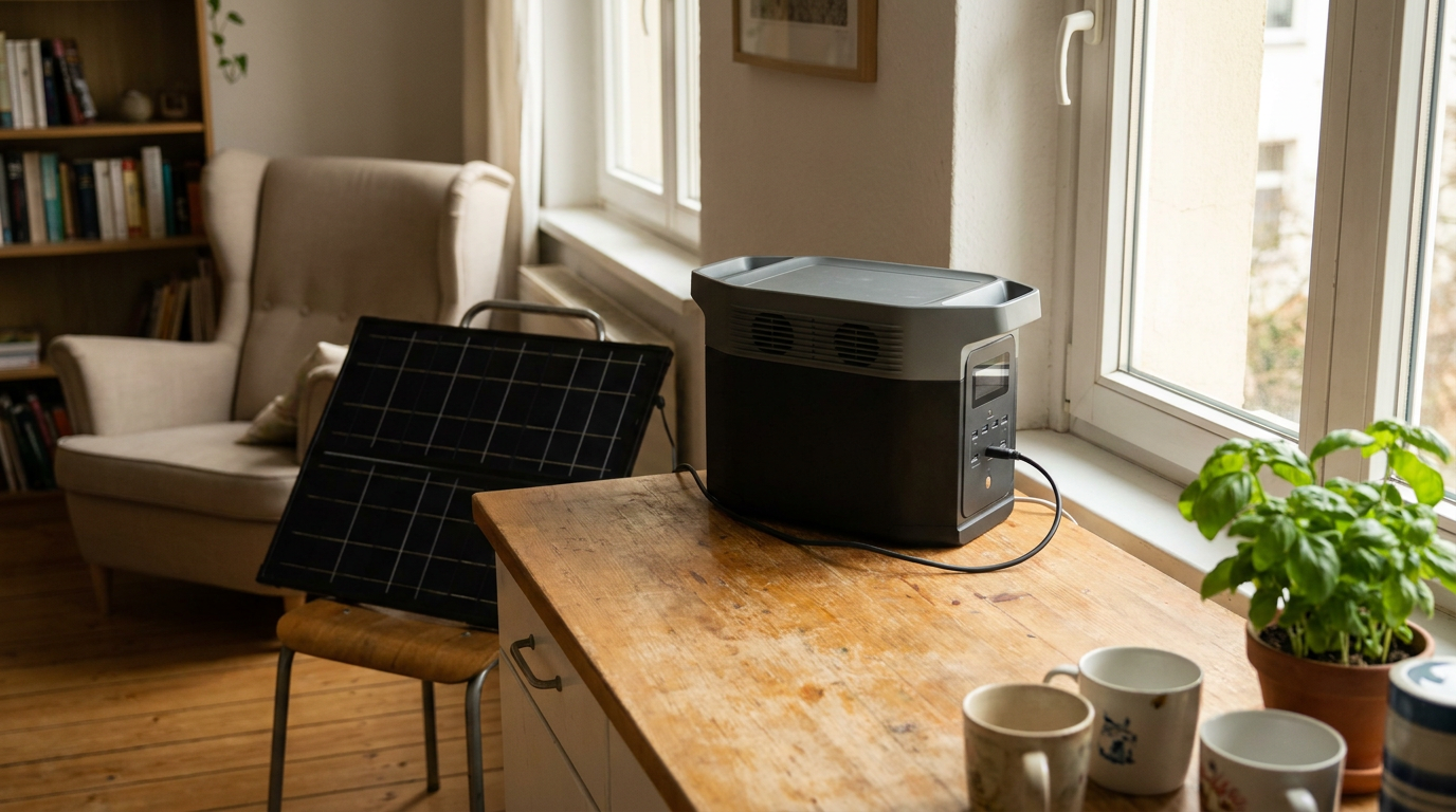 Nie wieder Stromausfall & hohe Kosten? So wird dein Balkonkraftwerk mit Powerstation zum Energie-Gamechanger!
