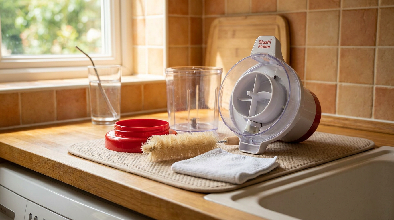 Slushi Maker reinigen: Nie wieder klebrige Rückstände! So bleibt dein Gerät hygienisch