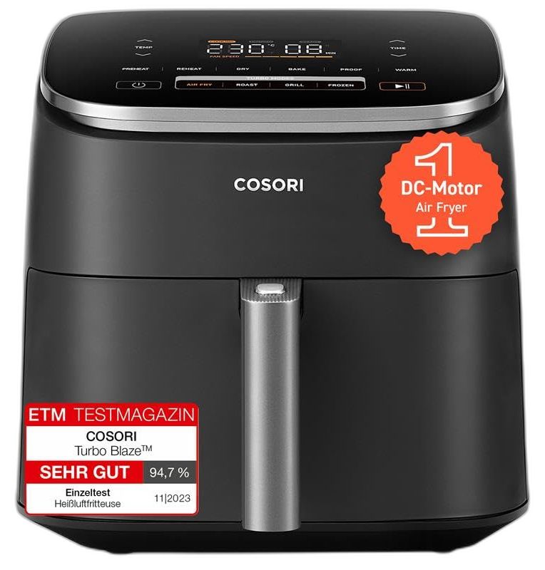 Cosori TurboBlaze 6 Liter Heißluftfritteuse