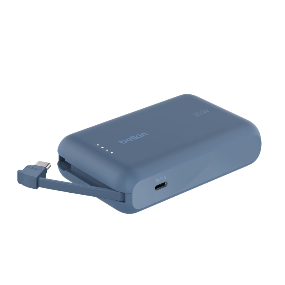 Belkin BoostCharge Powerbank 10K mit integriertem Kabel