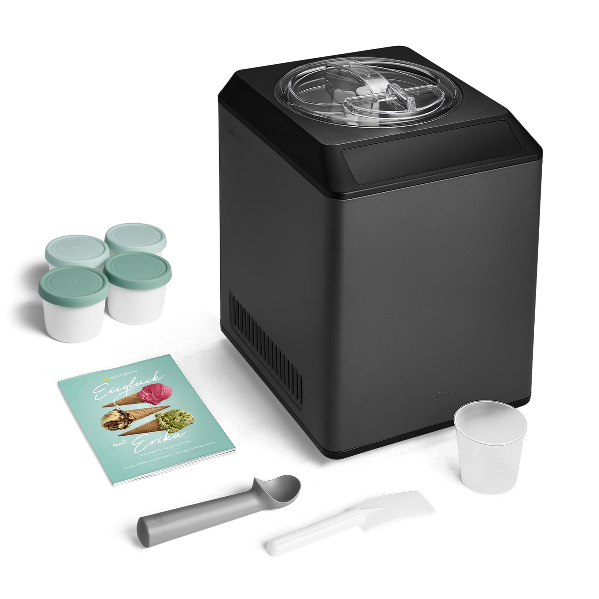 Springlane 2-in-1 Eismaschine und Joghurtbereiter Erika – Produktbild