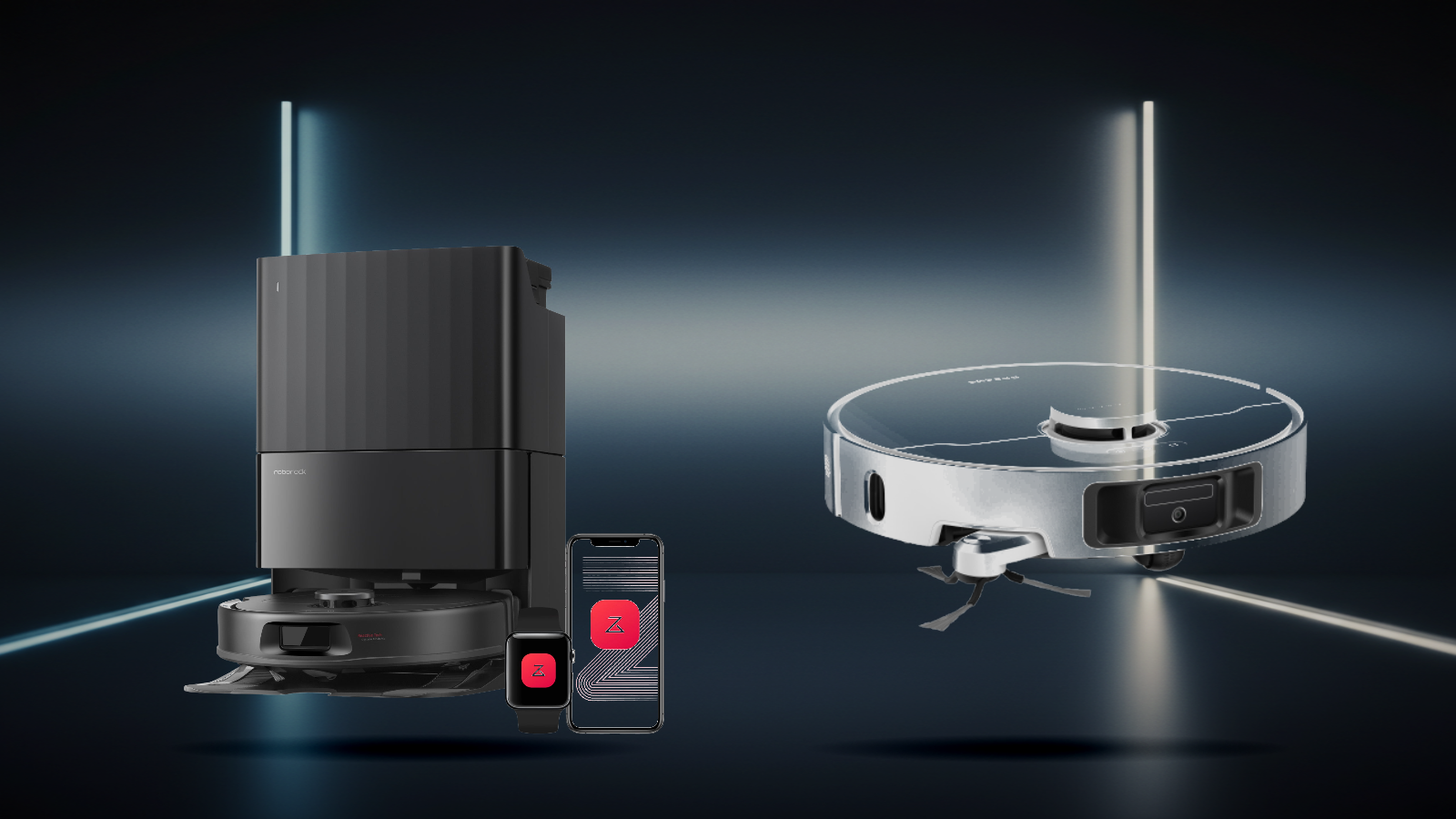 Produktvergleich – Pressebilder der getesteten Modelle: Roborock Q Revo vs Dreame L10s Ultra: Welcher Saugroboter überzeugt…