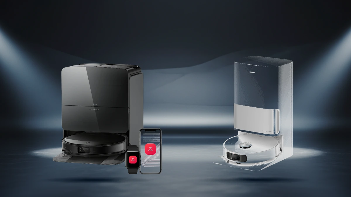 Produktvergleich – Pressebilder der getesteten Modelle: Roborock S8 Pro Ultra vs. Dreame L20 Ultra: Macht die Wischfunktion…