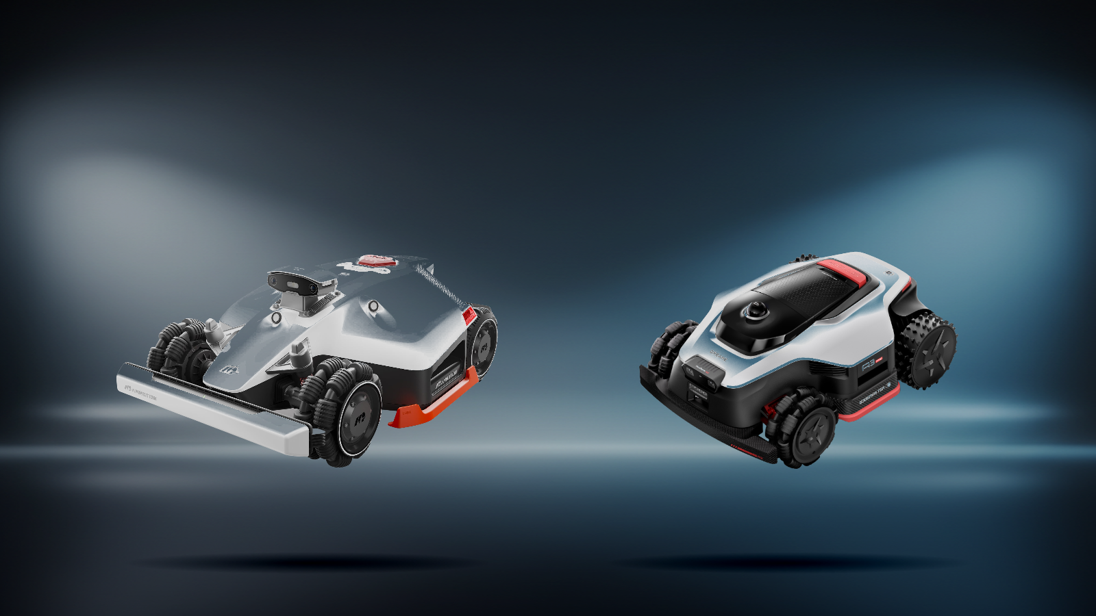 Produktvergleich – Pressebilder der getesteten Modelle: Mammotion Luba 2 AWD vs Dreame A3 AWD Pro: Der…