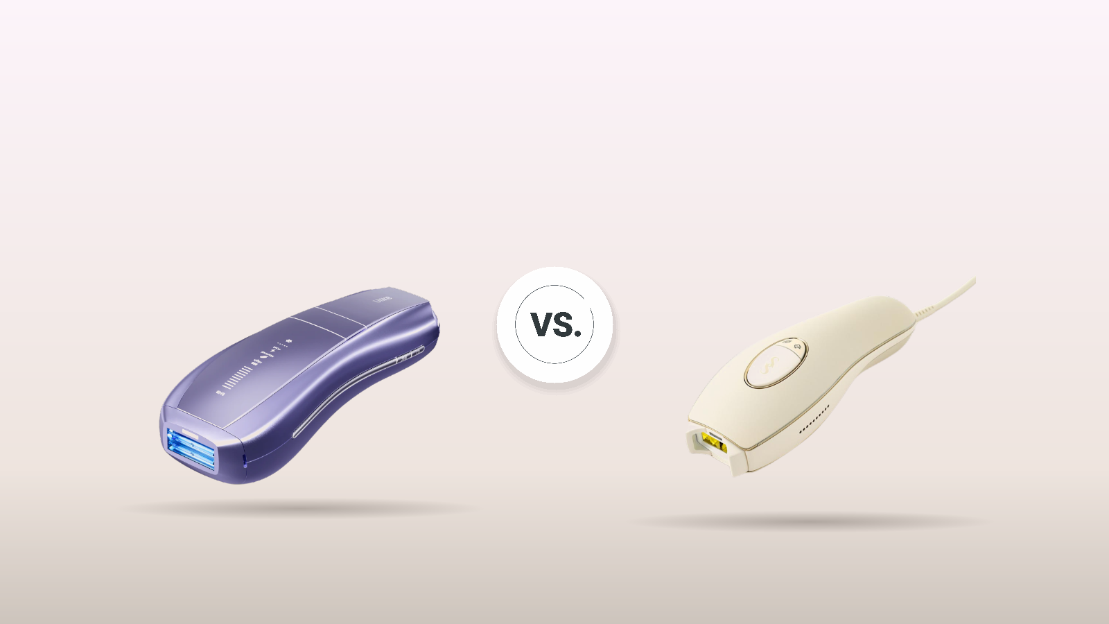 Produktvergleich – Pressebilder der getesteten Modelle: Ulike Air 10 vs. SmoothSkin Pure Adapt: Welcher IPL-Haarentferner…