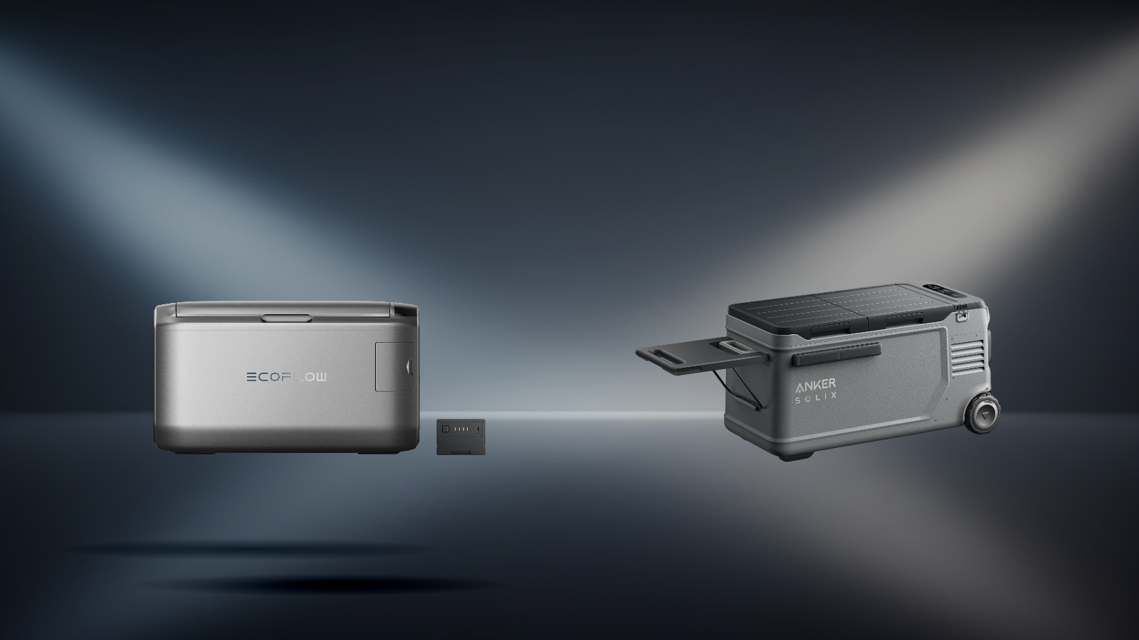 Produktvergleich – Pressebilder der getesteten Modelle: EcoFlow Glacier vs. Anker SOLIX EverFrost 2: Der große Vergleich der…