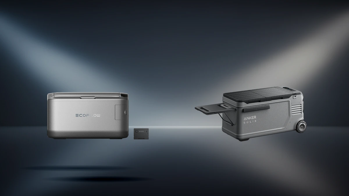 Produktvergleich – Pressebilder der getesteten Modelle: EcoFlow Glacier vs. Anker SOLIX EverFrost 2: Der große Vergleich der…