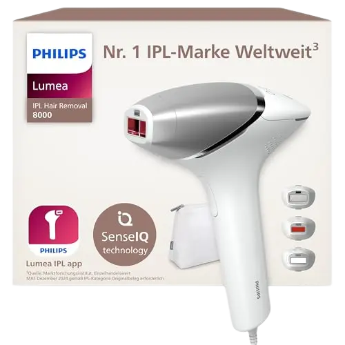 Deal-Übersicht: Philips Lumea IPL 8000 Series: 38%* Rabatt bei Amazon