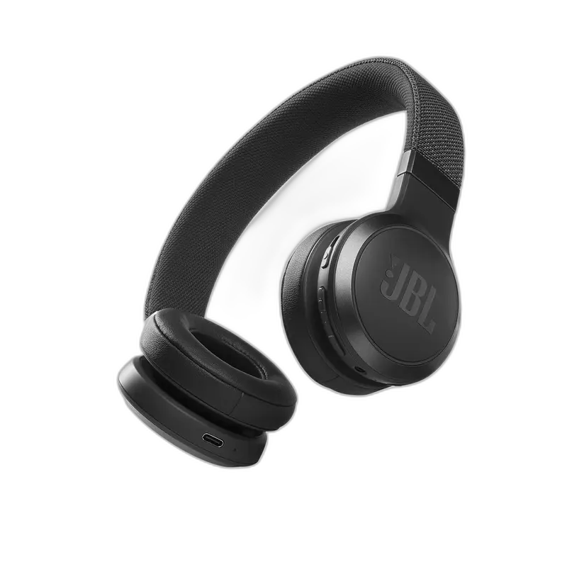 KI-Visualisierung – Deal-Grafik: JBL Live 460 NC kabelloser On-Ear Bluetooth-Kopfhörer - Schwarz für 52,53 Euro*: 60% Rabatt…