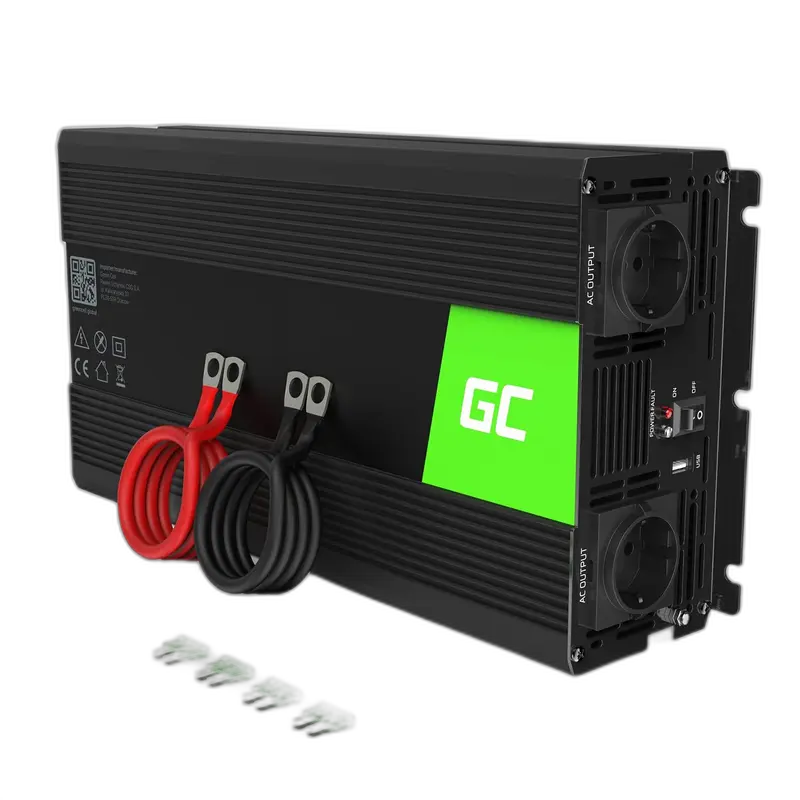 KI-Visualisierung – Deal-Grafik: Green Cell Green Cell® 1500W/3000W 12V auf 230V Reiner Sinus Volt kfz Spannung… für 82,84…