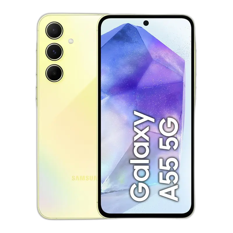 KI-Visualisierung – Deal-Grafik: Samsung Galaxy A55 5G Smartphone für 455,99 Euro*: 5% Rabatt bei Amazon