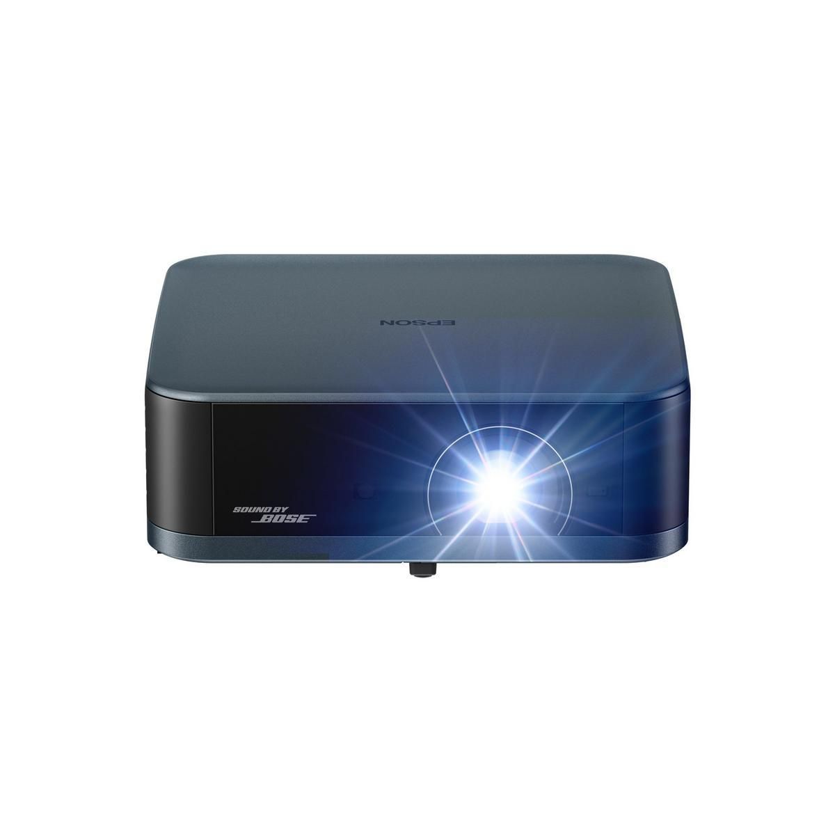 Epson Lifestudio Pop Plus EF-62N Projektor auf weißem Hintergrund