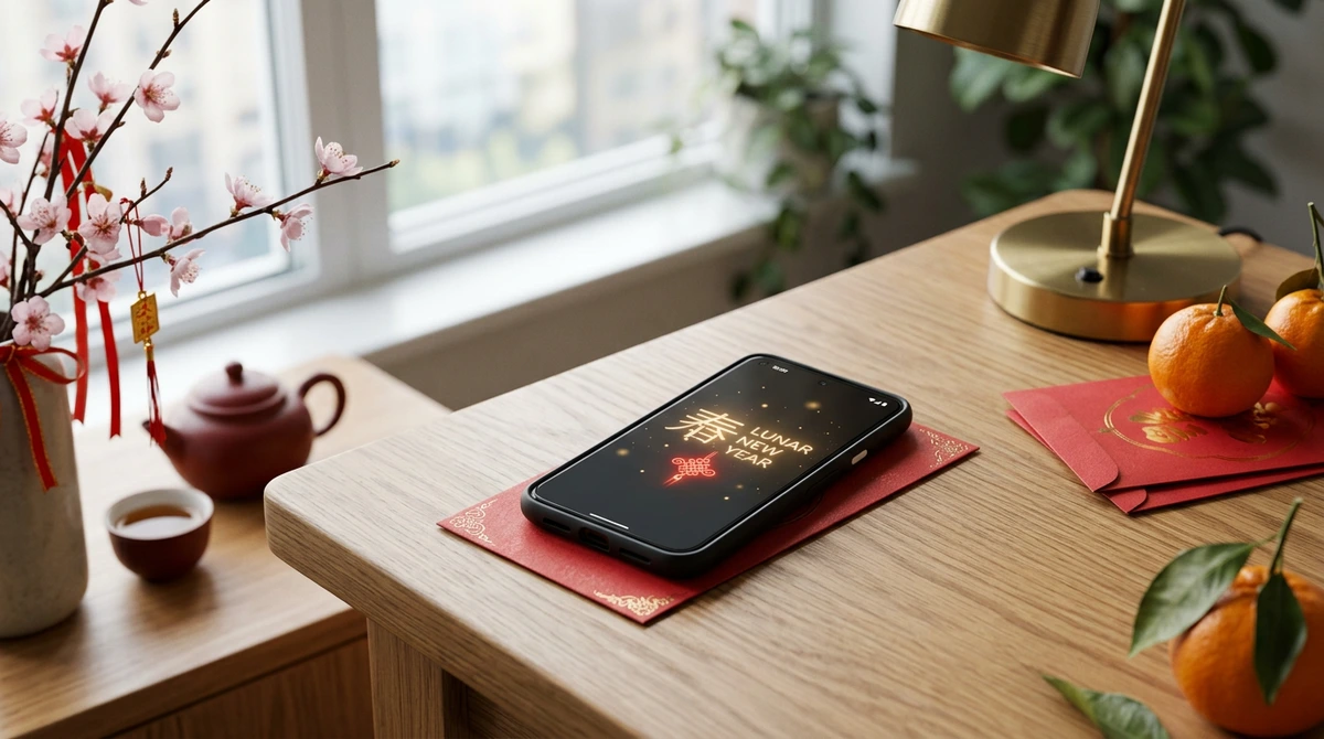 Redaktionelle Illustration: Google Pixel: KI-gestützte Übersetzungstools für das Lunar New Year