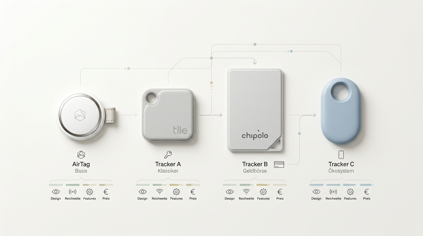 Symbolbild: Nie wieder Schlüssel, Portemonnaie oder Gepäck verlieren: Bluetooth-Tracker im Vergleich
