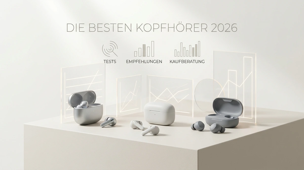 Symbolbild: Die besten Kopfhörer 2026: Tests, Empfehlungen und Kaufberatung