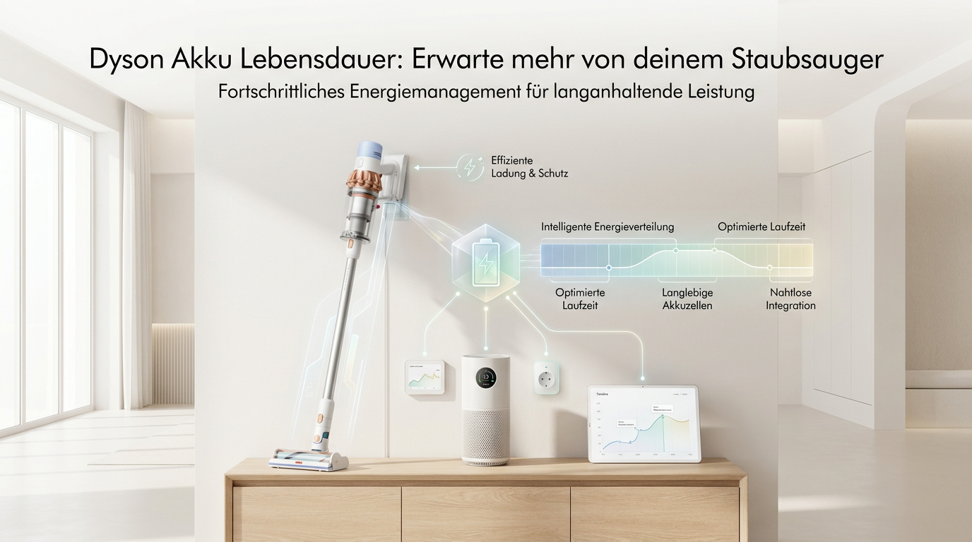 Symbolbild: Dyson Akku Lebensdauer: Erwarte mehr von deinem Staubsauger