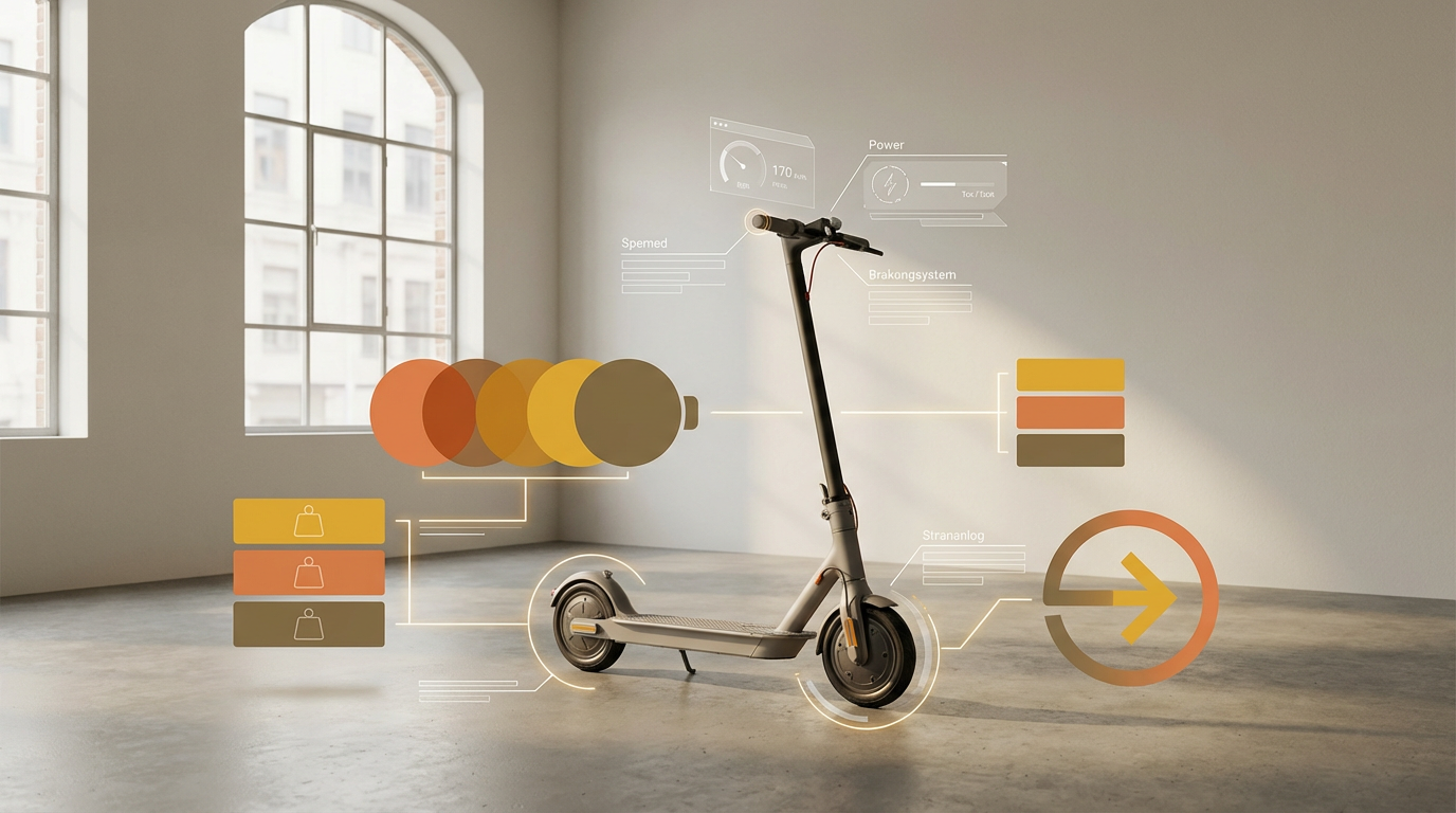 Symbolbild: E-Scooter Kaufkriterien: Dein Weg zum perfekten Pendler-Scooter