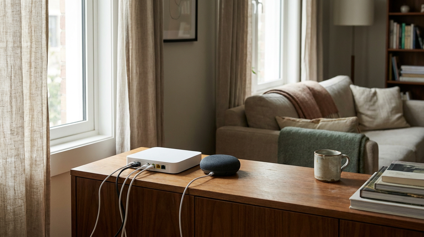 KI-Visualisierung – Symbolbild: <h1>EU Cyber Resilience Act: Das bedeutet die neue Meldepflicht für Smart Home Geräte</h1>