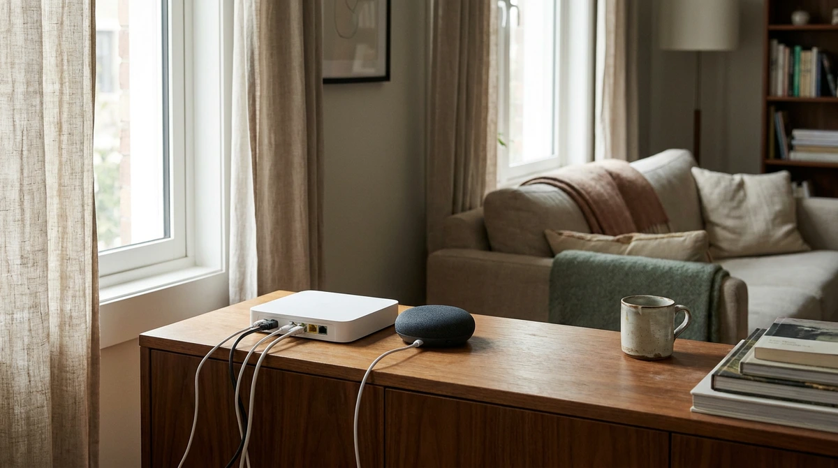 KI-Visualisierung – Symbolbild: <h1>EU Cyber Resilience Act: Das bedeutet die neue Meldepflicht für Smart Home Geräte</h1>