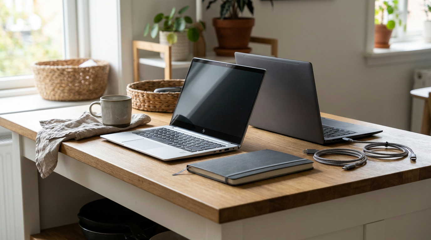 KI-Visualisierung – Symbolbild: Laptop USB-C Pflicht EU: Worauf du beim Kauf 2026 achten musst