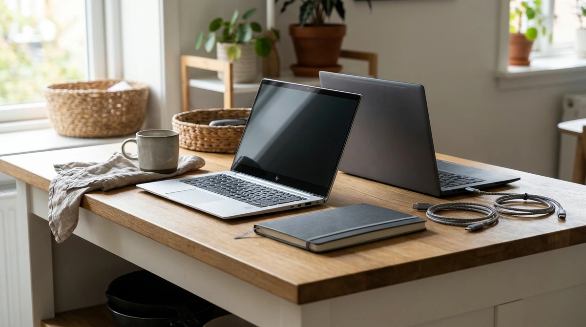KI-Visualisierung – Symbolbild: Laptop USB-C Pflicht EU: Worauf du beim Kauf 2026 achten musst