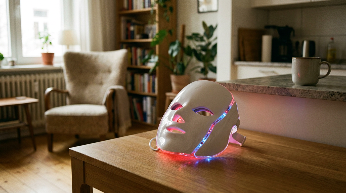 Symbolbild zum Ratgeber: LED-Beauty-Masken: Hype oder Heilmittel? So sicher sind sie wirklich
