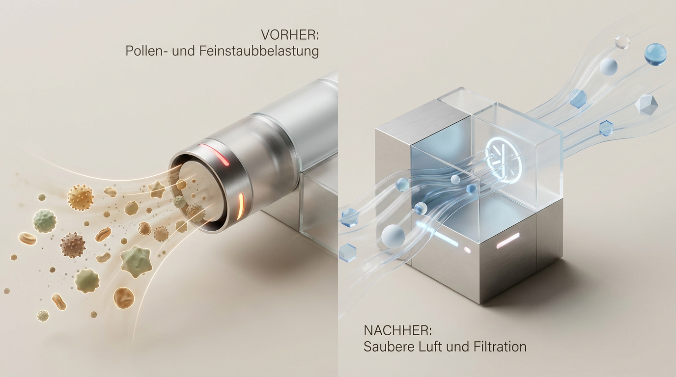 Symbolbild: Luftreiniger für Allergiker: Befreit er wirklich von Pollen und Feinstaub?