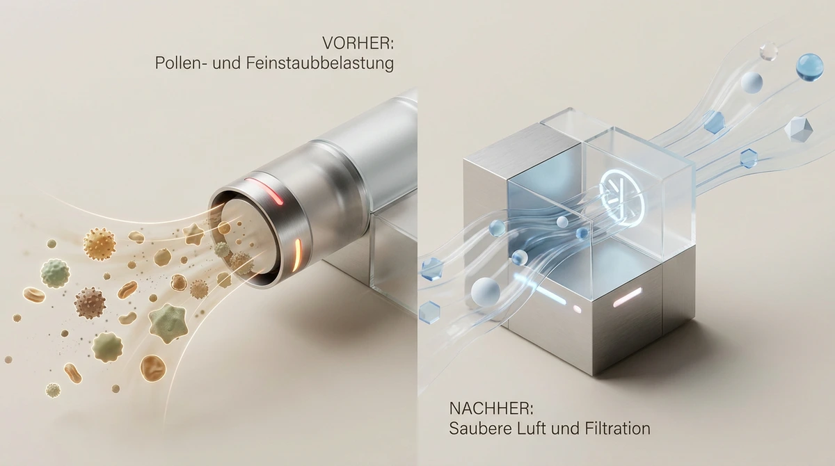 Symbolbild: Luftreiniger für Allergiker: Befreit er wirklich von Pollen und Feinstaub?