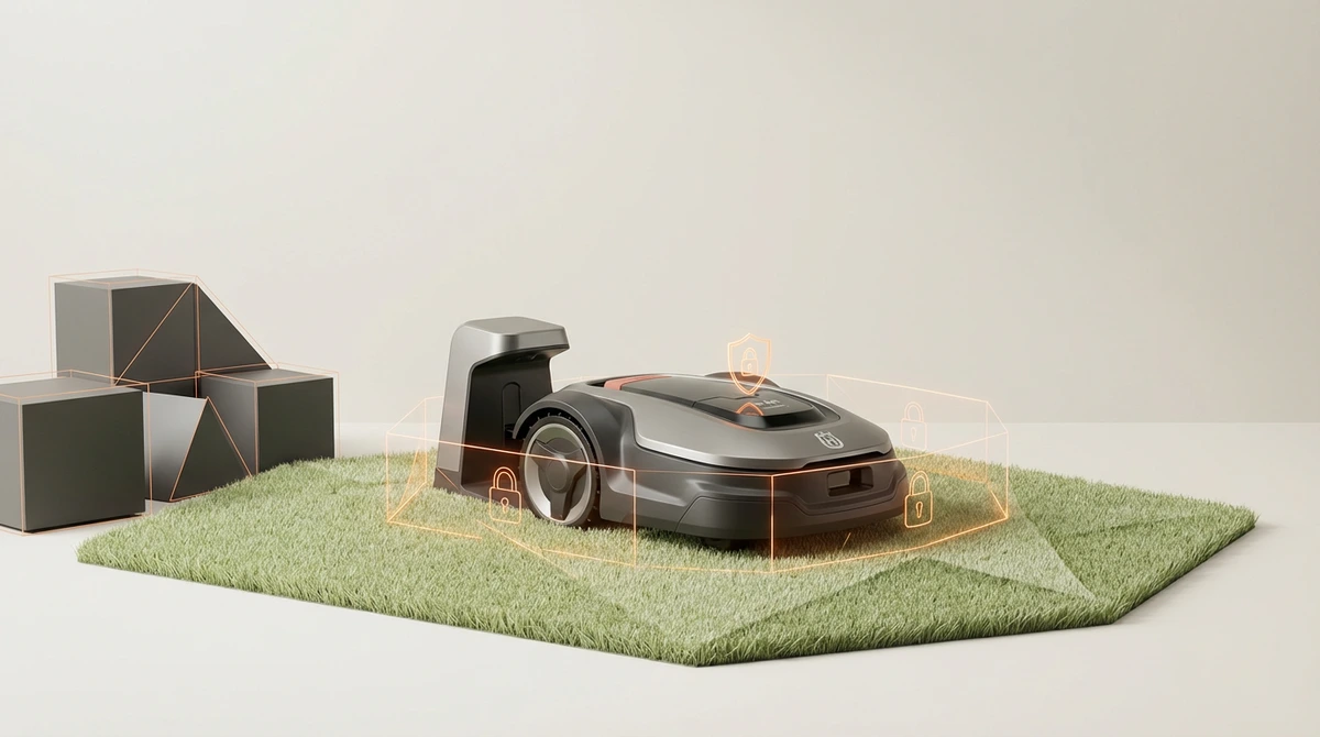 Symbolbild: Mähroboter Diebstahlschutz: Sicher auch im Garten!