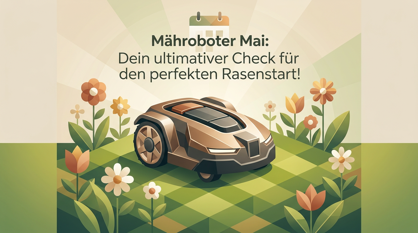 Symbolbild: Mähroboter Mai: Dein ultimativer Check für den perfekten Rasenstart!