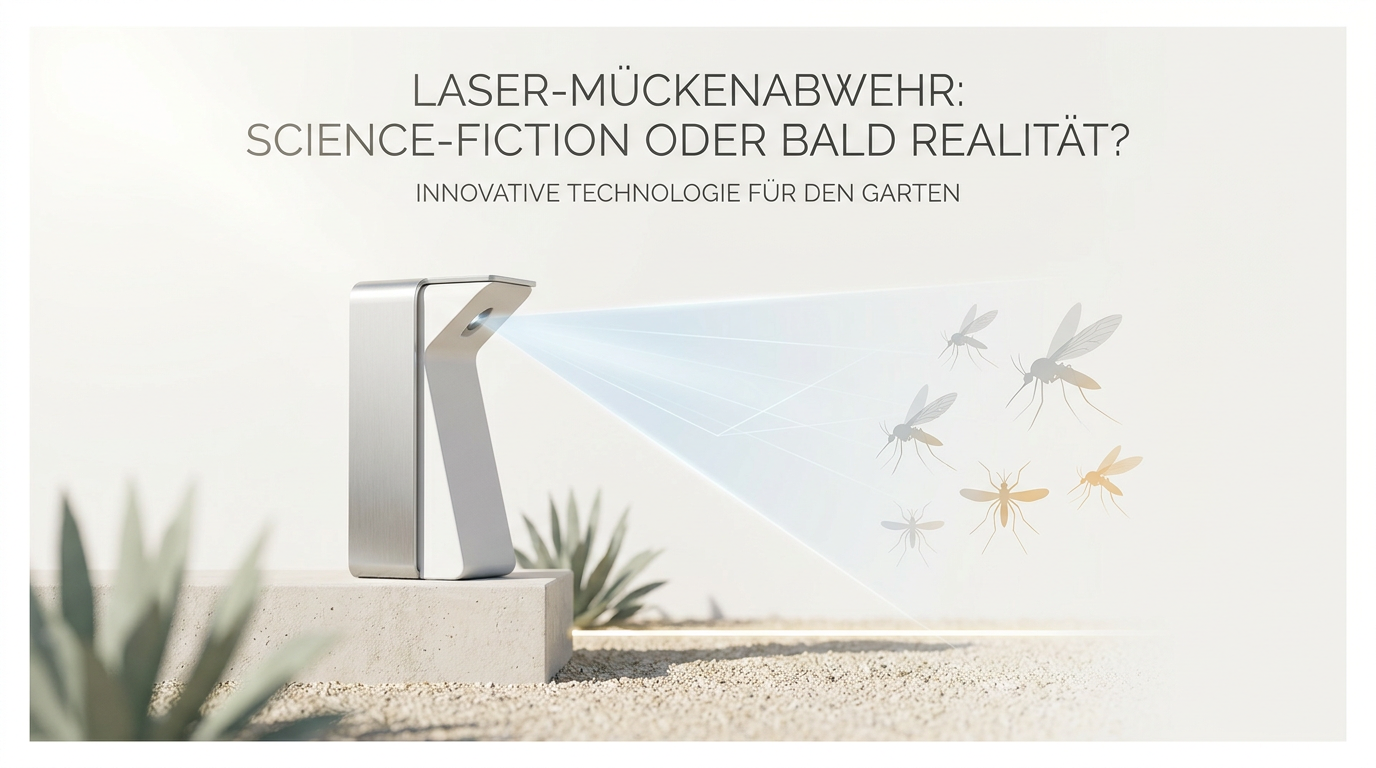 Photon Matrix: Laser-Mückenabwehrgerät auf Standfuß, offizielles Herstellerbild