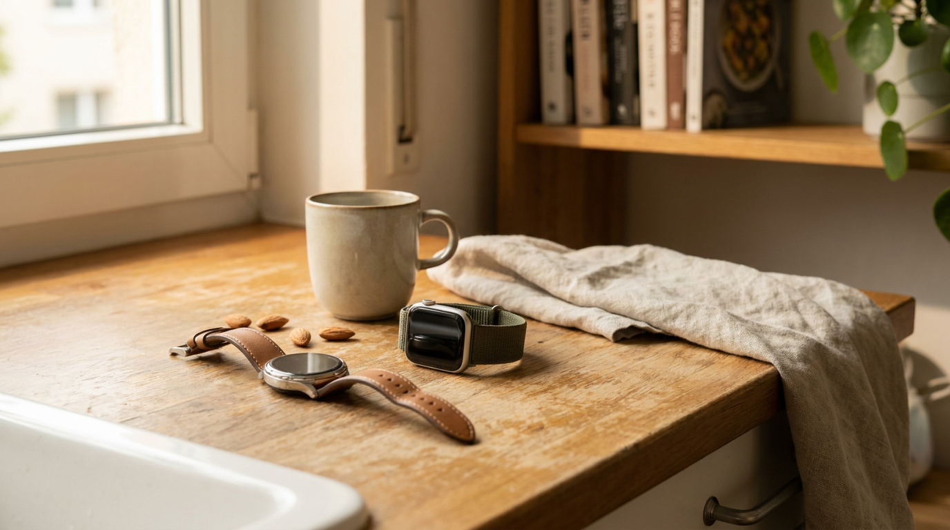 KI-Visualisierung – Symbolbild: Nachhaltig smart: Wie das EU-Label die Reparierbarkeit von Smartwatches revolutioniert
