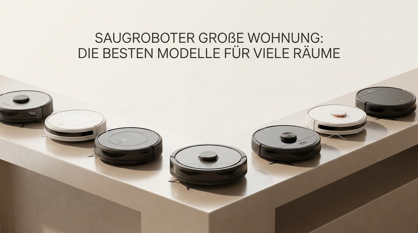 Symbolbild: Saugroboter große Wohnung: Die besten Modelle für viele Räume