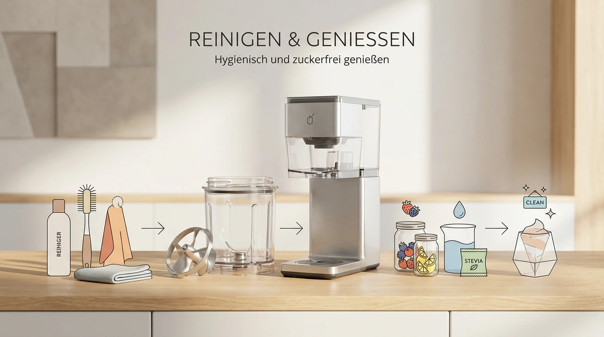 Symbolbild: Slushi Maker reinigen: Hygienisch und zuckerfrei genießen