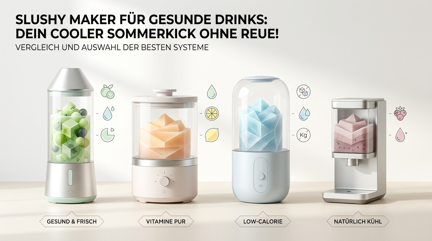 Symbolbild: Slushy Maker für gesunde Drinks: Dein cooler Sommerkick ohne Reue!