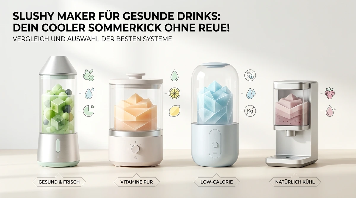 Symbolbild: Slushy Maker für gesunde Drinks: Dein cooler Sommerkick ohne Reue!