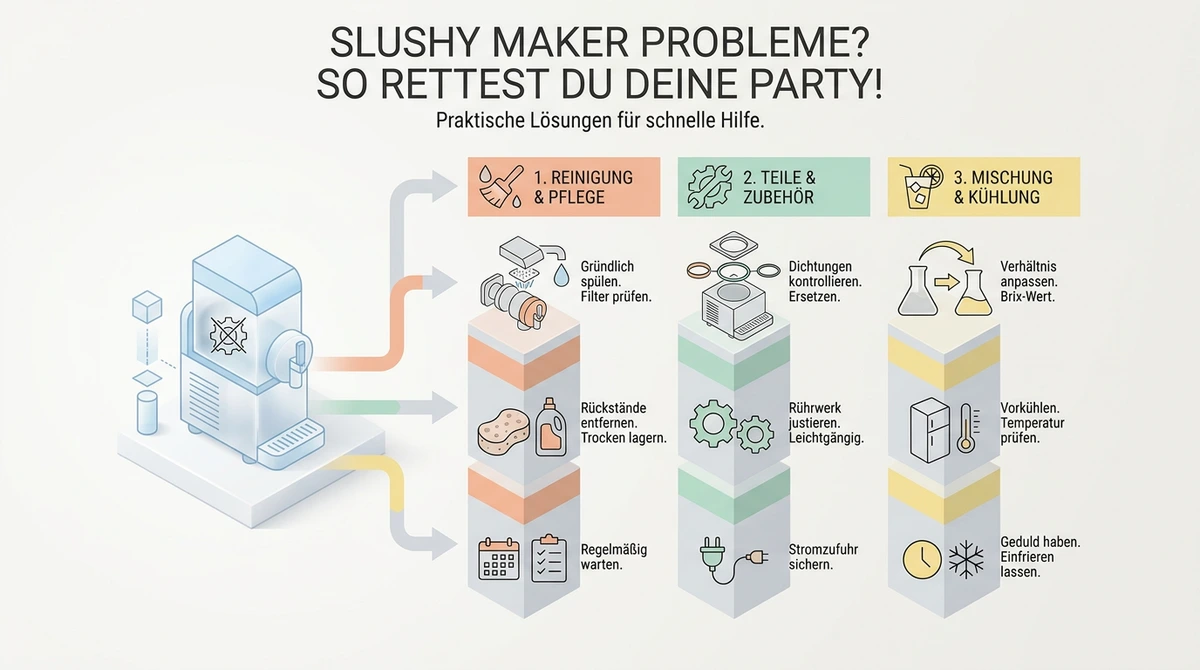 Symbolbild: Slushy Maker Probleme? So rettest du deine Party!