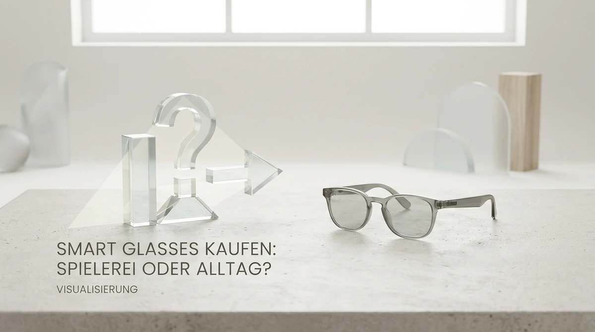 KI-Visualisierung – Symbolbild: Smart Glasses kaufen: Vision Pro vs. RayNeo Air 4 Pro – Praxistest im Alltag