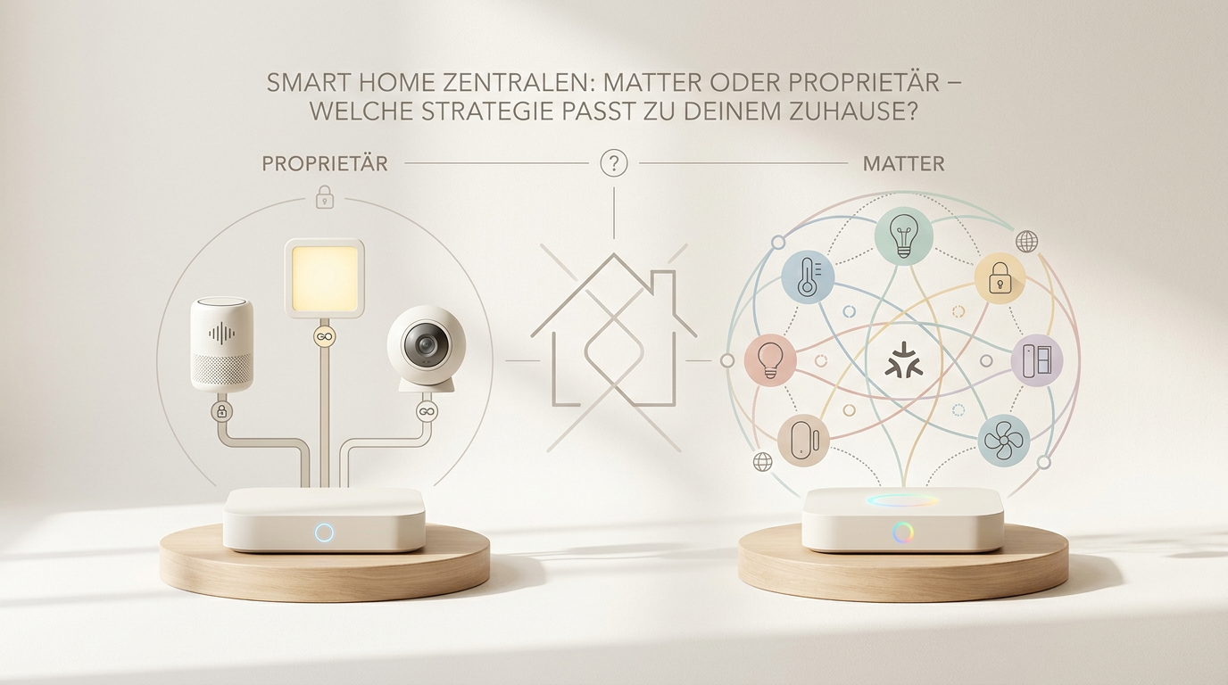Symbolbild: Smart Home Zentralen Matter: Dein Schlüssel zum vernetzten Zuhause?