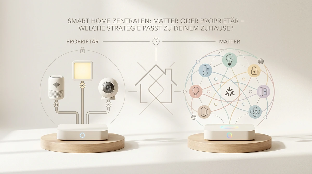 Symbolbild: Smart Home Zentralen Matter: Dein Schlüssel zum vernetzten Zuhause?