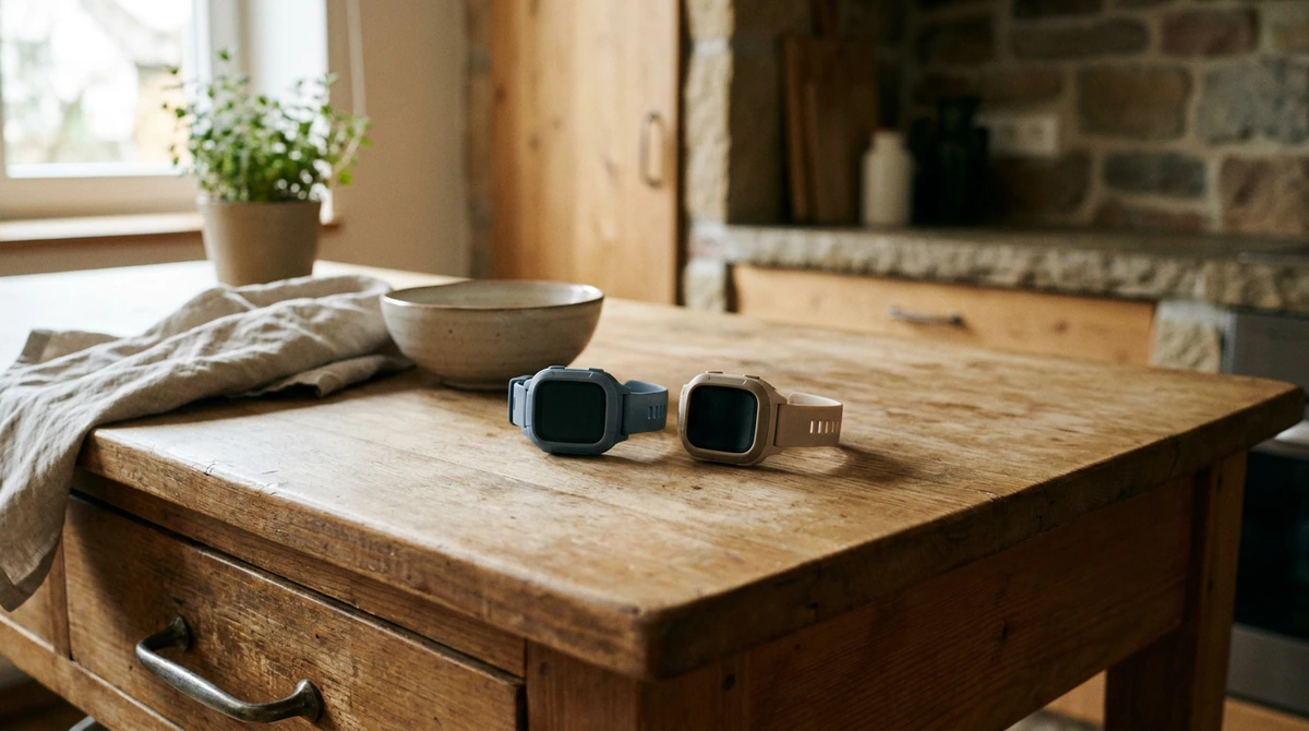 KI-Visualisierung – Symbolbild: Smartwatch Kinder sicher: Die besten Modelle im Überblick