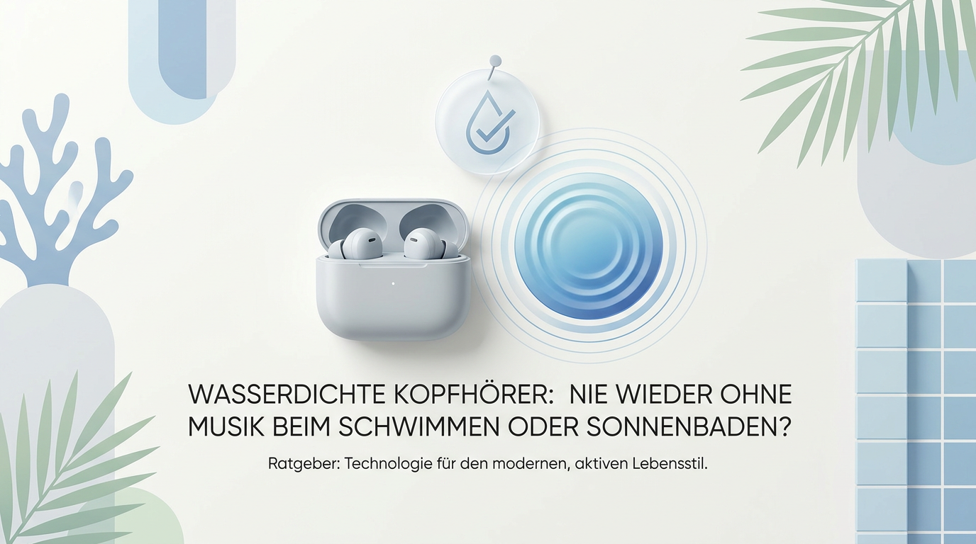 Symbolbild: Wasserdichte Kopfhörer: Dein Sommer-Guide für Sport & Strandspaß