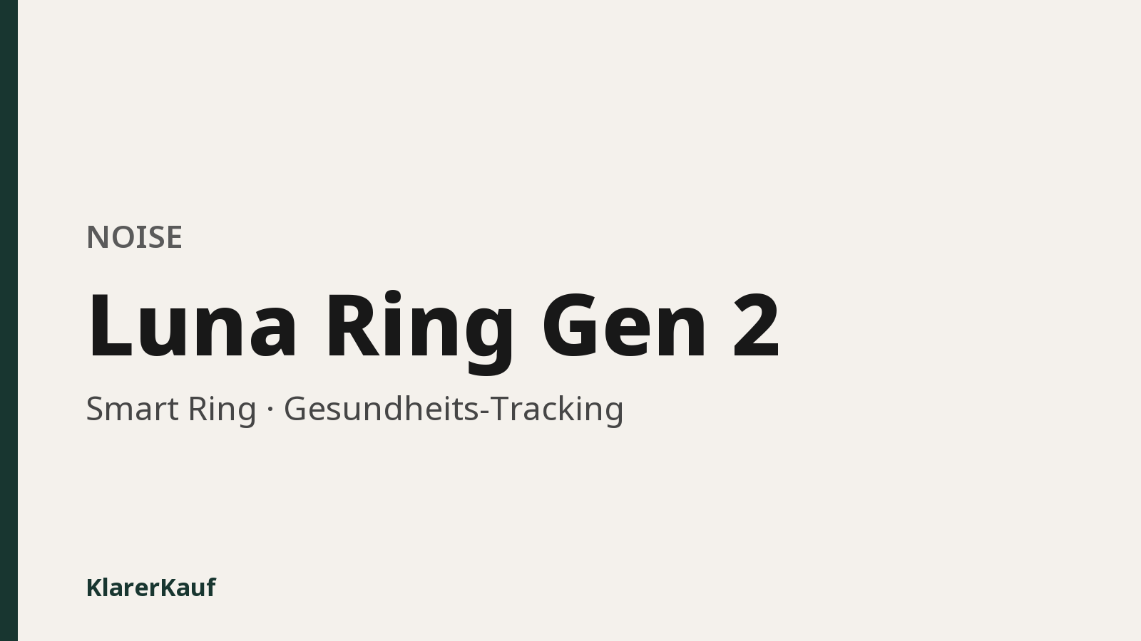 KI-Visualisierung – redaktionelle Illustration: Luna Smart Ring Gen 2: Gesundheits-Tracking mit LifeOS AI und…