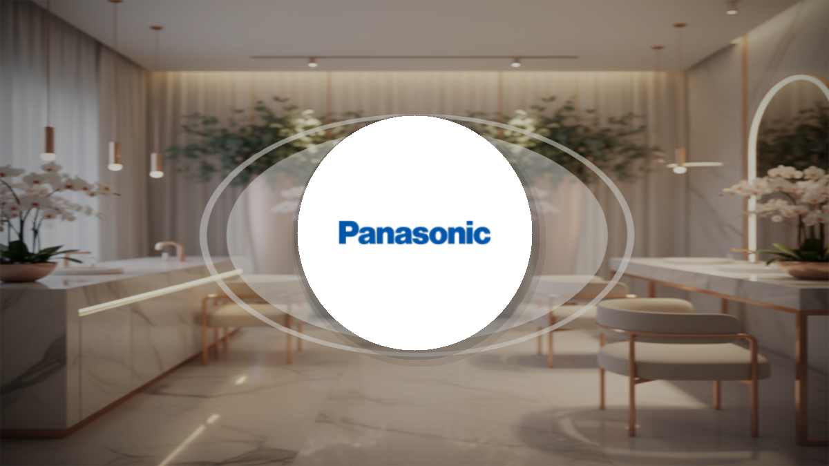 Panasonic Vitalift RF LUXE EH-SR90 mit leuchtendem RF- und EMS-Aufsatz