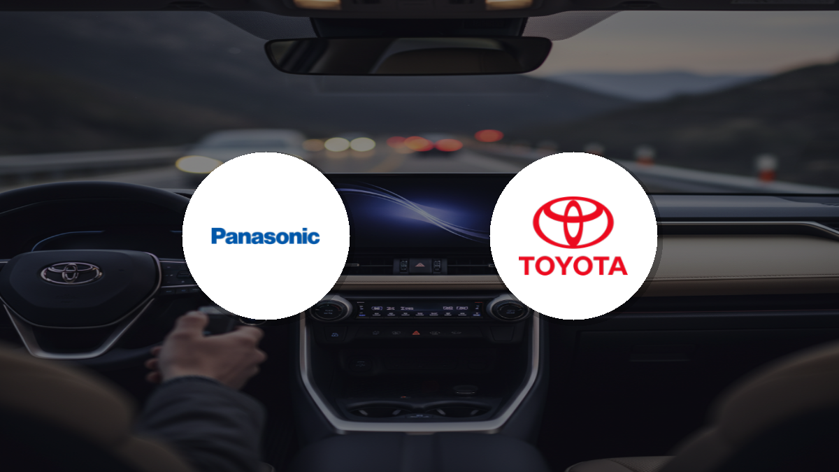 Redaktionelle Illustration: Neues Infotainmentsystem von Panasonic im Toyota RAV4 2026