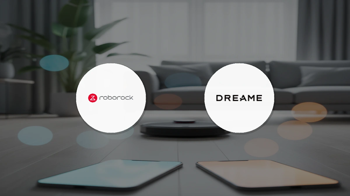 Redaktionelle Illustration: Roborock vs. Dreame App: Welches Ökosystem ist smarter?
