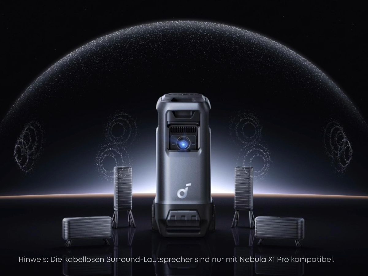 Pressebild: Soundcore startet Vorverkauf für Nebula X1 Pro mit Gratis-Zugaben
