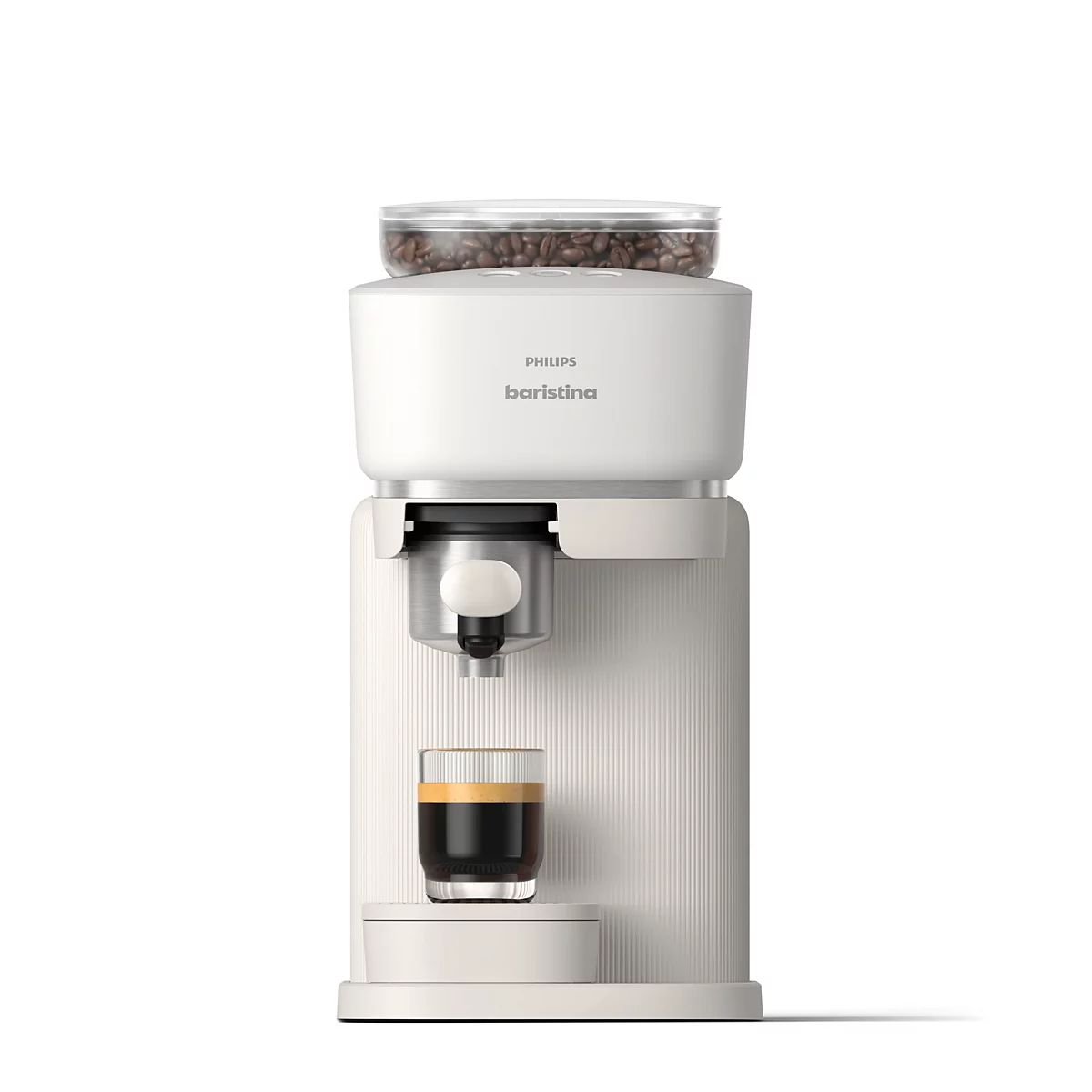 Philips Baristina: Espressomaschine automatisiert Mahlen und Tampen
