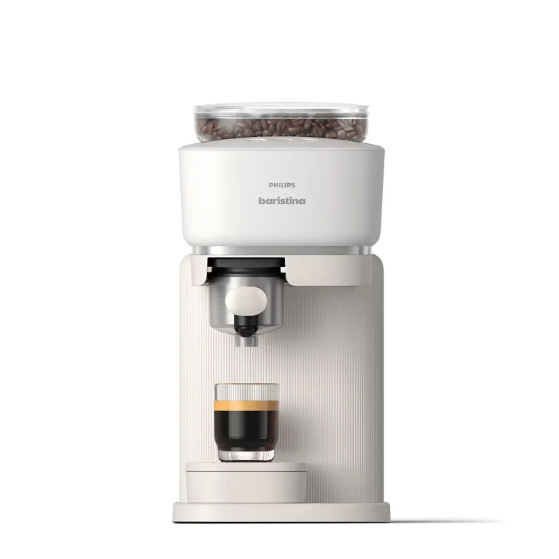 Philips Baristina: Espressomaschine automatisiert Mahlen und Tampen