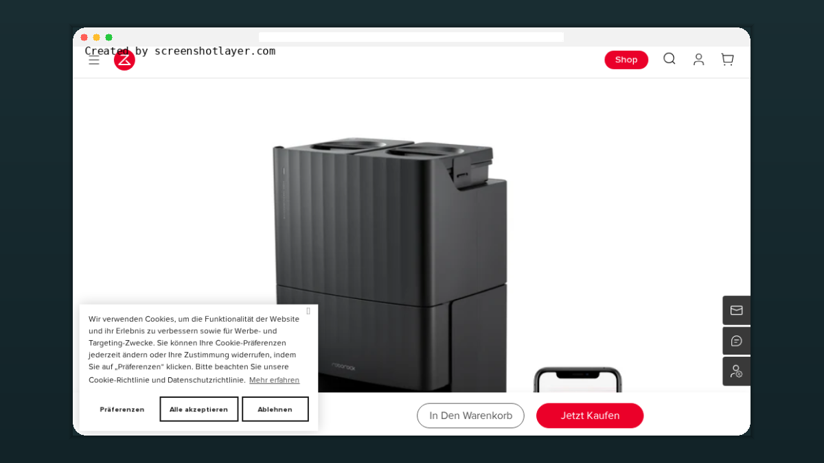 Screenshot: 25.000 Pa Saugkraft: Roborock Qrevo Edge 2 bietet ultraflaches Design und 80-Grad-Selbstreinigung